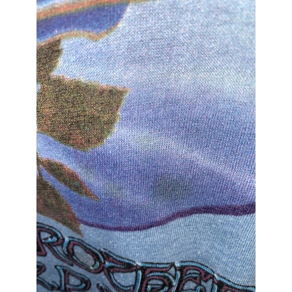 RARE VTG Grateful Dead NRPS NYE Winterland 1978 Tour Concert T-Shirt Blue S/M - Picture 4 of 6